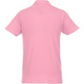 Helles Pink - Back - Elevate - "Helios" Poloshirt für Herren kurzärmlig