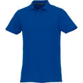 Blau - Front - Elevate - "Helios" Poloshirt für Herren kurzärmlig