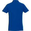 Blau - Back - Elevate - "Helios" Poloshirt für Herren kurzärmlig