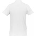 Weiß - Back - Elevate - "Helios" Poloshirt für Herren kurzärmlig