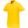 Gelb - Front - Elevate - "Helios" Poloshirt für Herren kurzärmlig
