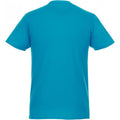 Blau - Back - Elevate - "Jade" T-Shirt für Herren kurzärmlig
