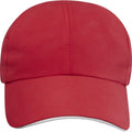 Rot - Side - Elevate NXT - 6 Segmente - Baseball-Mütze "Morion", recycelt