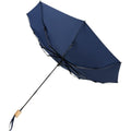 Marineblau - Back - Avenue - "Birgit" Faltbarer Regenschirm
