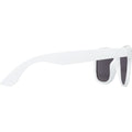 Weiß - Side - Bullet - Sonnenbrille "Sun Ray", rPET (Recyceltes Polyethylen-Terephthalat)
