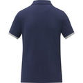 Marineblau - Back - Elevate - "Morgan" Poloshirt für Damen kurzärmlig