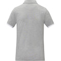 Grau meliert - Back - Elevate - "Morgan" Poloshirt für Damen kurzärmlig