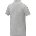 Grau meliert - Lifestyle - Elevate - "Morgan" Poloshirt für Damen kurzärmlig