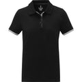 Schwarz - Front - Elevate - "Morgan" Poloshirt für Damen kurzärmlig