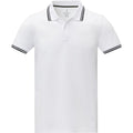 Weiß - Front - Elevate - "Amarago" Poloshirt für Herren kurzärmlig