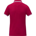 Rot - Lifestyle - Elevate - "Amarago" Poloshirt für Damen kurzärmlig