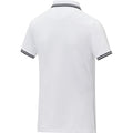 Weiß - Side - Elevate - "Amarago" Poloshirt für Damen kurzärmlig