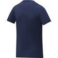 Marineblau - Side - Elevate - "Somoto" T-Shirt V-Ausschnitt für Damen
