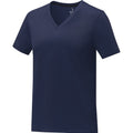 Marineblau - Lifestyle - Elevate - "Somoto" T-Shirt V-Ausschnitt für Damen