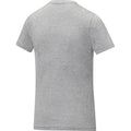 Grau meliert - Side - Elevate - "Somoto" T-Shirt V-Ausschnitt für Damen