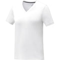 Weiß - Lifestyle - Elevate - "Somoto" T-Shirt V-Ausschnitt für Damen