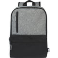Schwarz-Grau meliert - Front - Unbranded - Rucksack für Laptops "Reclaim", Zweifarbig, recyceltes Material, 14L