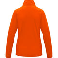 Orange - Back - Elevate Essentials - "Zelus" Fleecejacke für Damen