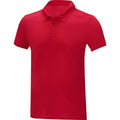 Rot - Side - Elevate Essentials - "Deimos" Poloshirt für Herren