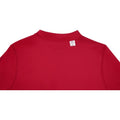 Rot - Close up - Elevate Essentials - "Deimos" Poloshirt für Herren