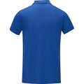 Blau - Back - Elevate Essentials - "Deimos" Poloshirt für Herren
