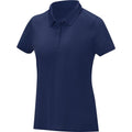 Marineblau - Side - Elevate Essentials - "Deimos" Poloshirt für Damen