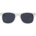 Weiß - Back - Herren-Damen Unisex Sonnenbrille "Sun Ray" - PP Plastik