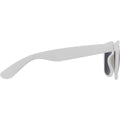 Weiß - Side - Herren-Damen Unisex Sonnenbrille "Sun Ray" - PP Plastik