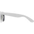 Weiß - Lifestyle - Herren-Damen Unisex Sonnenbrille "Sun Ray" - PP Plastik