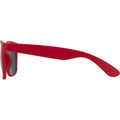 Rot - Lifestyle - Herren-Damen Unisex Sonnenbrille "Sun Ray" - PP Plastik