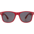 Rot - Back - Sonnenbrille "Sun Ray", Recycelter Kunststoff