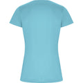 Türkis - Back - Roly - "Imola" T-Shirt für Damen - Sport