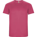 Fluro Rosa - Front - Roly - "Imola" T-Shirt für Herren - Sport kurzärmlig