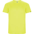 Fluro Gelb - Front - Roly - "Imola" T-Shirt für Herren - Sport kurzärmlig
