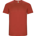 Rot - Front - Roly - "Imola" T-Shirt für Herren - Sport kurzärmlig