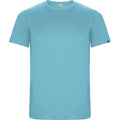 Türkis - Front - Roly - "Imola" T-Shirt für Herren - Sport kurzärmlig