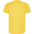 Gelb - Back - Roly - "Imola" T-Shirt für Herren - Sport kurzärmlig