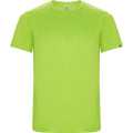 Flurogrün - Front - Roly - "Imola" T-Shirt für Herren - Sport kurzärmlig