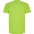 Flurogrün - Back - Roly - "Imola" T-Shirt für Herren - Sport kurzärmlig
