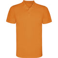 Fluoreszierendes Orange - Front - Roly - "Monzha" Poloshirt für Kinder