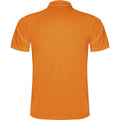 Fluoreszierendes Orange - Back - Roly - "Monzha" Poloshirt für Kinder