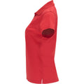 Rot - Side - Roly - "Monzha" Poloshirt für Damen - Sport kurzärmlig