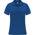 Königsblau - Front - Roly - "Monzha" Poloshirt für Damen - Sport kurzärmlig