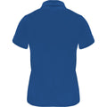 Königsblau - Back - Roly - "Monzha" Poloshirt für Damen - Sport kurzärmlig