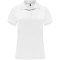 Weiß - Front - Roly - "Monzha" Poloshirt für Damen - Sport kurzärmlig