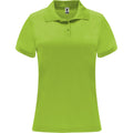 Limone-Limone - Front - Roly - "Monzha" Poloshirt für Damen - Sport kurzärmlig
