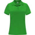 Farngrün - Front - Roly - "Monzha" Poloshirt für Damen - Sport kurzärmlig