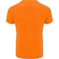 Fluroorange - Back - Roly - "Bahrain" T-Shirt für Kinder - Sport