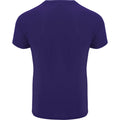 Mauve - Back - Roly - "Bahrain" T-Shirt für Kinder - Sport
