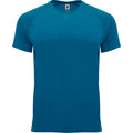 Helles Marineblau - Front - Roly - "Bahrain" T-Shirt für Kinder - Sport